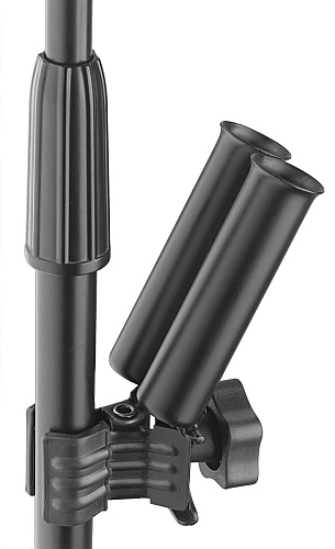 Stagg SCL-DSH1 Держатель для пары барабанных палочек, с зажимом.